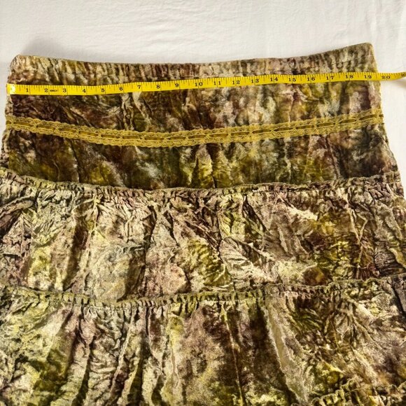 Mix Nouveau Velvet Tiered Skirt - Size 12 - Picture 5 of 8